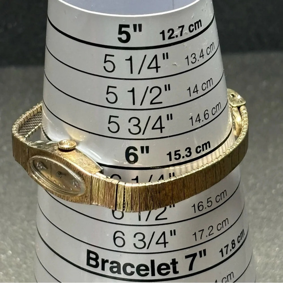 Wittnauer Geneve Vintage Women's 10K RGP Bezel Analog Watch Mechanical Wind Up - Picture 7 of 7